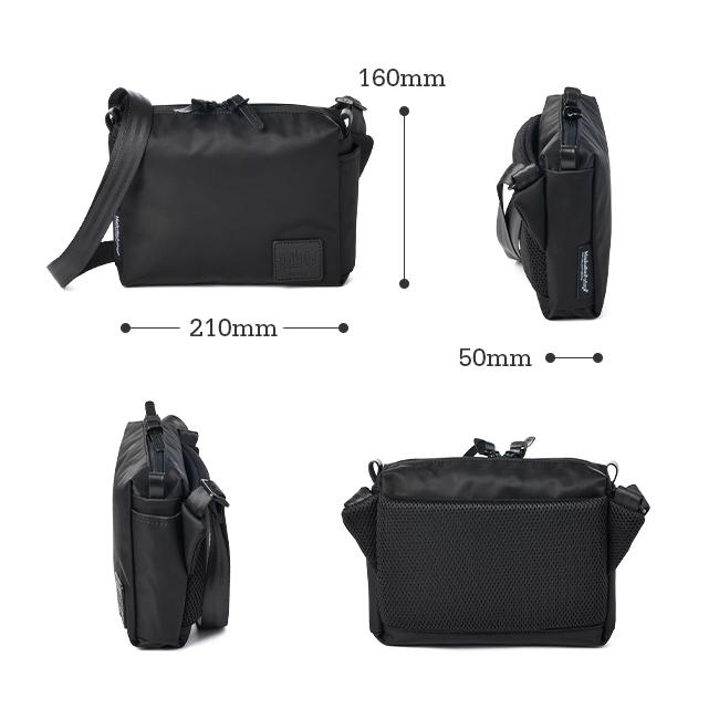 【美品】　マンハッタンポーテージブラックレーベル　ショルダーバッグ Manhattan Portage BLACK LABEL 最大46% 10/10限定 マンハッタン