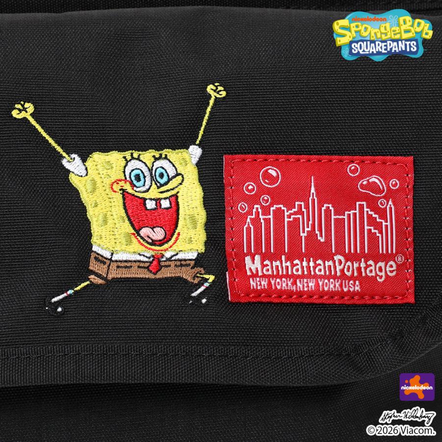 最大50% 10/2限定 マンハッタンポーテージ スポンジ・ボブ ショルダーバッグ メッセンジャーバッグ ブランド Manhattan Portage SpongeBob MP1603BPDMGNTSB | Manhattan Portage | 12