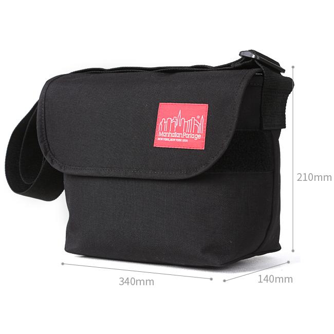 Manhattan Portageメッセンジャーバッグ　MP1605JRブラック Manhattan Portage マンハッタンポーテージ 正規品