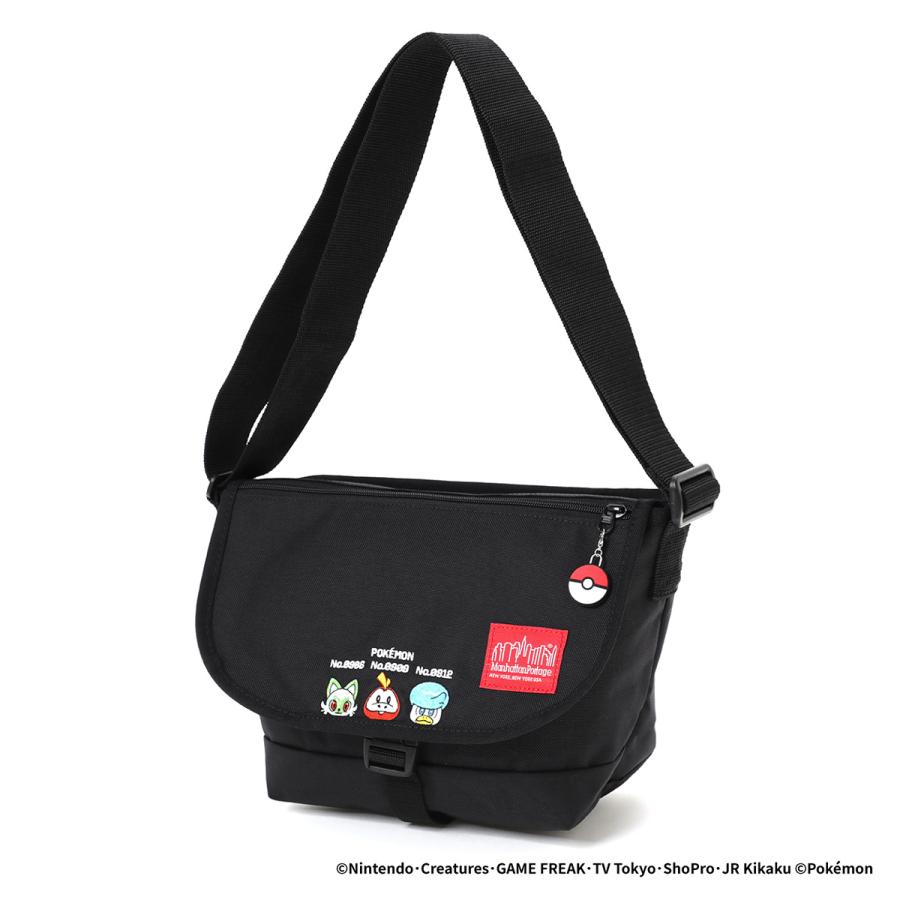 (最終値下)メッセンジャーバッグ　ポケモン　ブラック Manhattan Portage 最大43% 9/21まで マンハッタンポーテージ