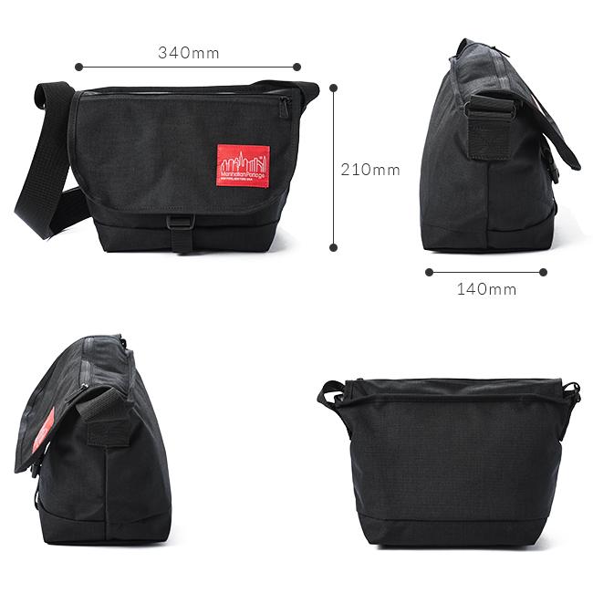 Manhattan Portage メッセンジャーバッグ 黒〈未使用〉 STANDARD MESSENGER BAG(XS) CORDURA 305P | Manhattan Portage