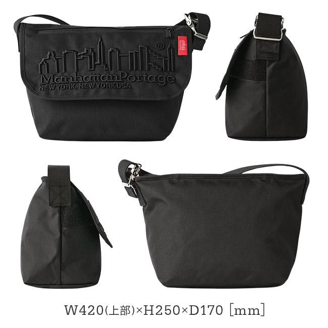 Manhattan Portage メッセンジャーバッグ MP1606 ブラック Urban Messenger Bag | Manhattan Portage | Manhattan Portage