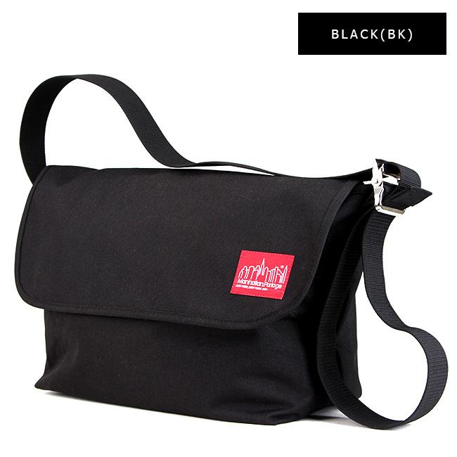 マンハッタンポーテージ メッセンジャーバッグとショルダーパッド　黒　男女兼用 Manhattan Portage ショルダーバッグ Portage/マンハッタンポーテージ