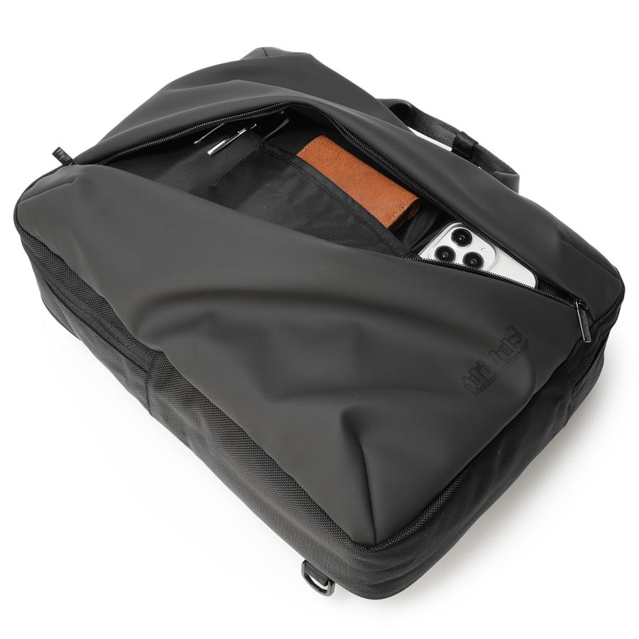 マンハッタンポーテージ ブラックレーベル ベジーレザー リュック ブランド 撥水 B4 12L 2WAY Manhattan Portage BLACK LABEL MP1758VGLBL | Manhattan Portage BLACK LABEL | 15