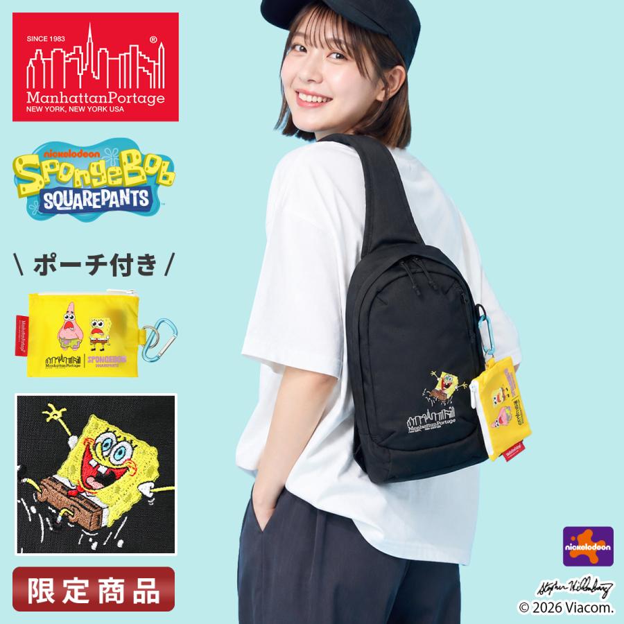 最大42% 8/9限定 マンハッタンポーテージ スポンジ・ボブ ボディバッグ ワンショルダーバッグ ブランド Manhattan Portage SpongeBob SquarePants MP1927SB | Manhattan Portage
