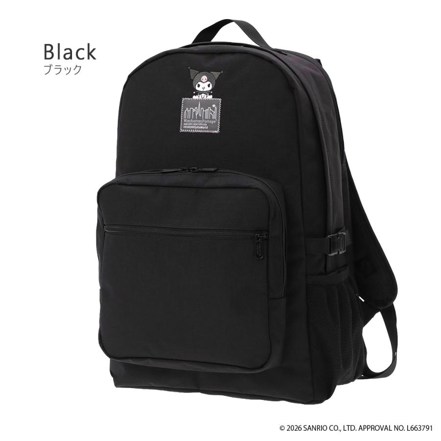 最大42% 2/8限定 マンハッタンポーテージ クロミ レディース ブランド 軽量 大容量 通勤 通学 旅行 黒 大きめ A4 25L Manhattan Portage KUROMI MP2236-500KRM | Manhattan Portage | 03