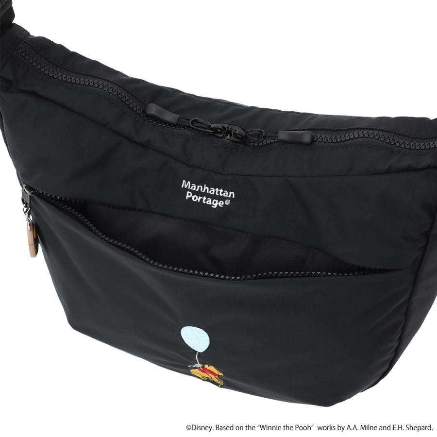 マンハッタンポーテージ くまのプーさん ショルダーバッグ レディース ブランド 軽量 舟形 斜めがけ A5 Manhattan Portage POOH MP2409TSPH25 | Manhattan Portage | 11