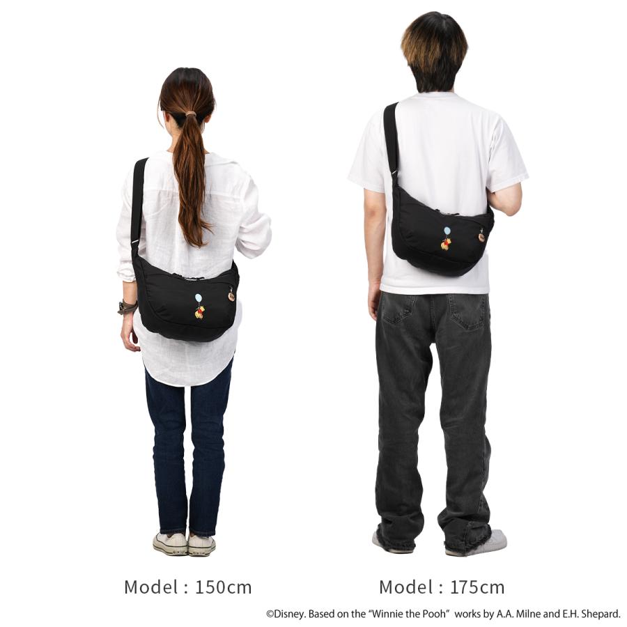 マンハッタンポーテージ くまのプーさん ショルダーバッグ レディース ブランド 軽量 舟形 斜めがけ A5 Manhattan Portage POOH MP2409TSPH25 | Manhattan Portage | 04