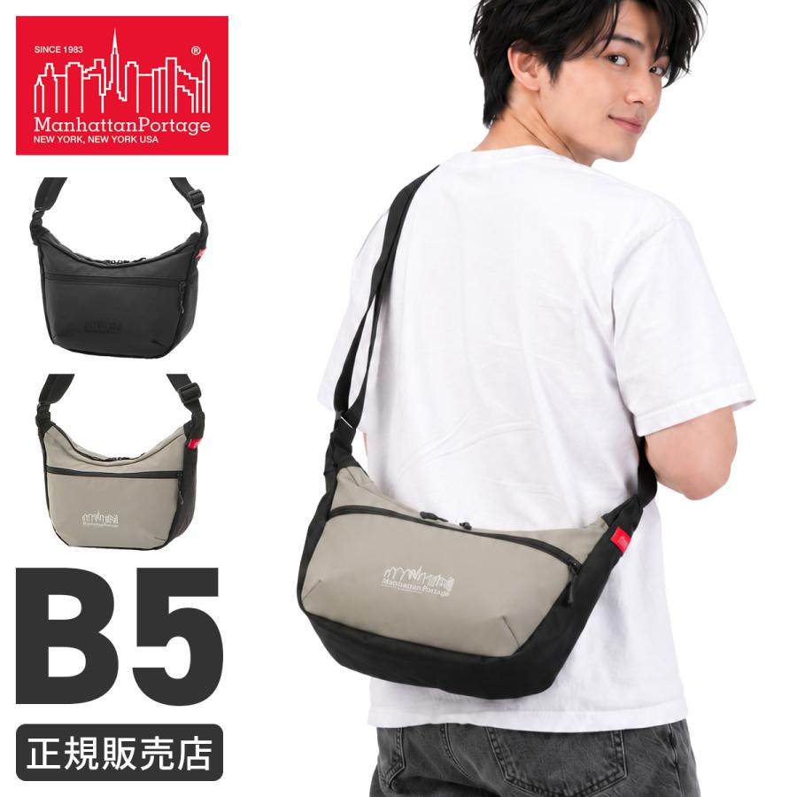 最大41% 10/27限定 マンハッタンポーテージ ショルダーバッグ メンズ レディース ブランド 軽量 防水 舟型 B5 ハイドロフォビック Manhattan Portage MP2409VGL6 | Manhattan Portage