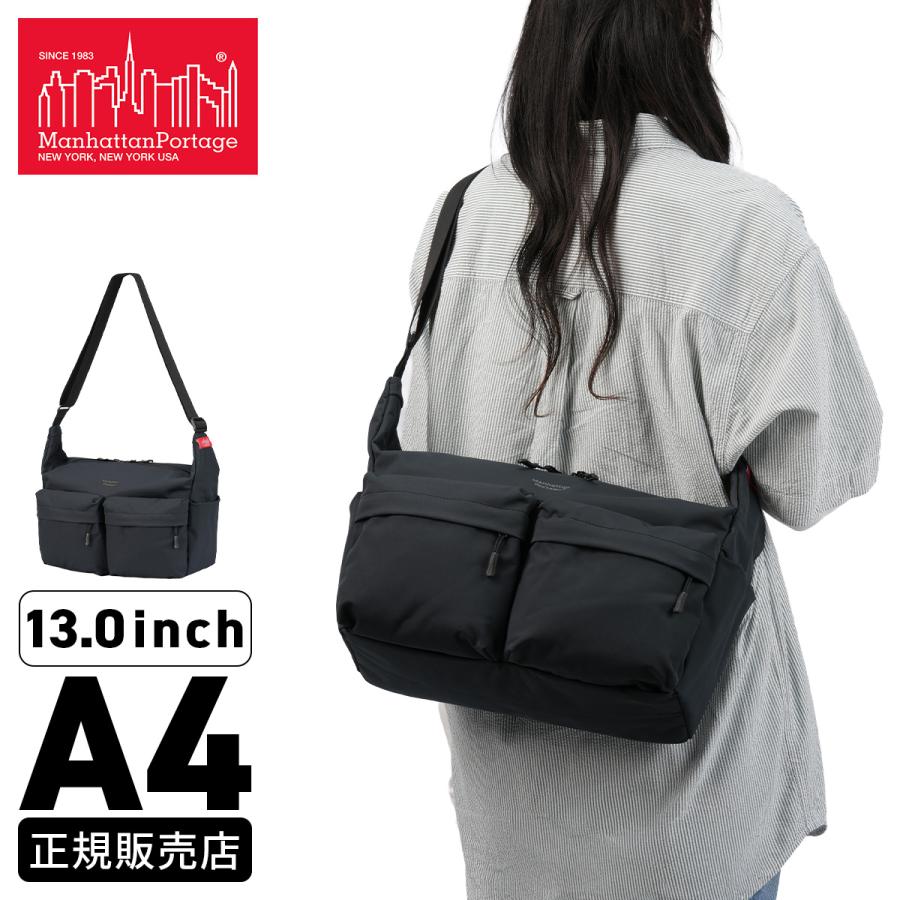 最大42% 8/30限定 マンハッタンポーテージ ノイエス ショルダーバッグ メンズ レディース 軽量 三日月 A4 Manhattan Portage NEUES MP6042LTSP | Manhattan Portage | 16