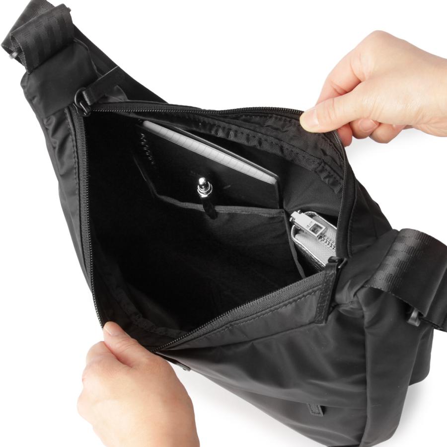 最大50% 8/15限定 マンハッタンポーテージ ブラックレーベル ツイルナイロン ショルダーバッグ メンズ 三日月型 Manhattan Portage Black Label MP6062TWLBL | Manhattan Portage BLACK LABEL | 11
