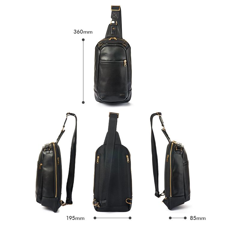 master piece gloss スリングバッグ ボディバッグ レザー Gloss スリングバッグ No.01642-V2 ｜master-piece