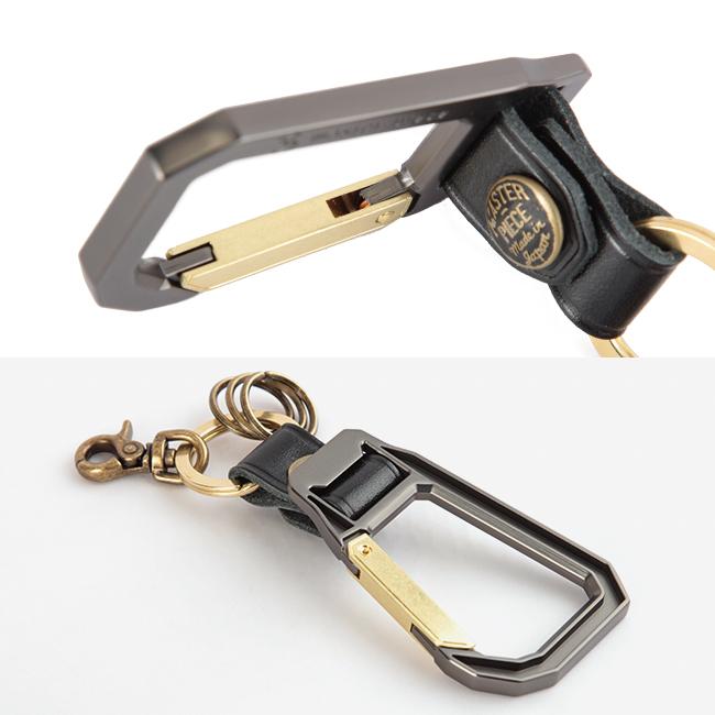 最大41% 2/5限定 マスターピース キーホルダー メンズ ブランド 本革 レザー キーリング カラビナ master-piece 02000 | master-piece | 19