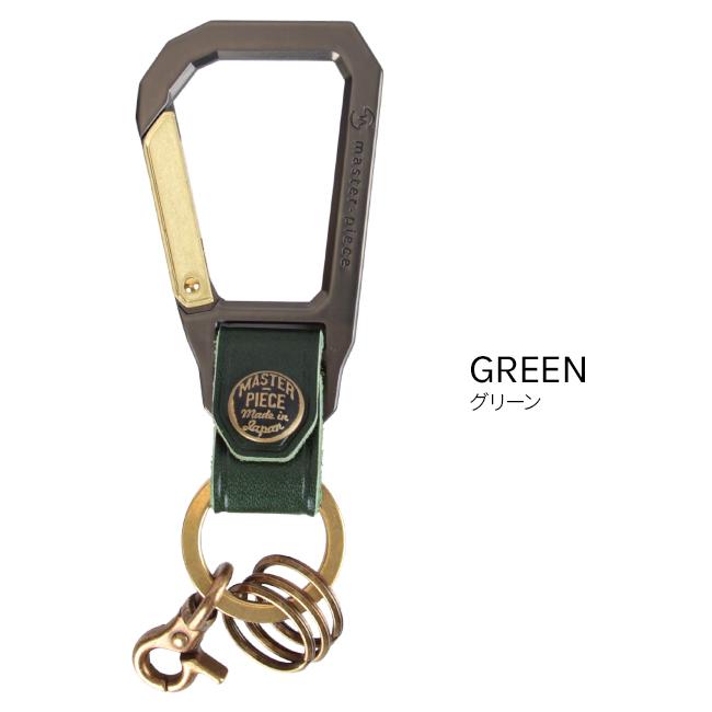 最大41% 2/5限定 マスターピース キーホルダー メンズ ブランド 本革 レザー キーリング カラビナ master-piece 02000 | master-piece | 14