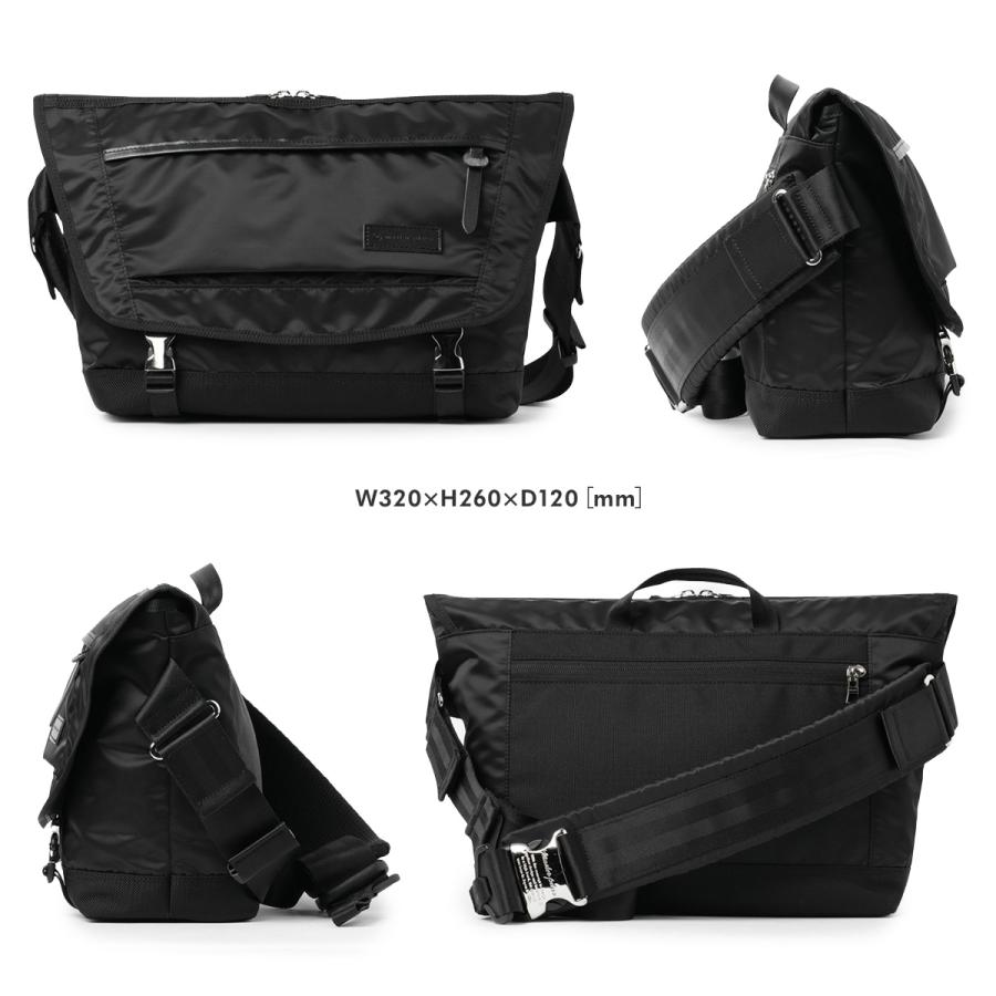 美品✨タグ付き マスターピース レザー スエード ナイロン　メッセンジャーバッグ master-piece 最大51% 10/19限定 マスターピース ライトニング