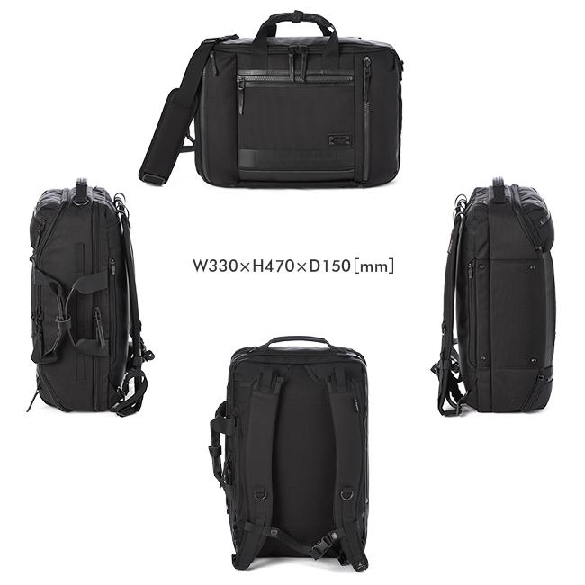 Master piece Density 3way ビジネスバッグ リュック 黒 master-piece 正規取扱店 マスターピース リュック ビジネス