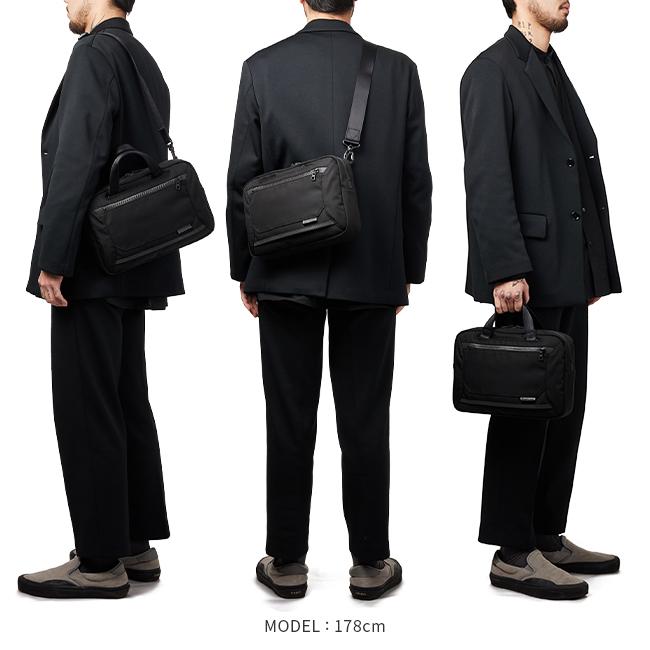 極美品✨マスターピース ブリーフケース 2way ネイビー Density 3WAYブリーフケース No.01369 ｜master-piece