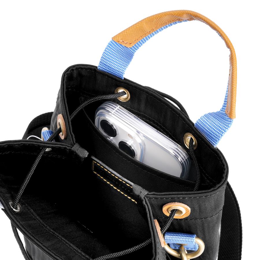 最大50% 1/8限定 マスターピース リンク ドローストリング ショルダーバッグ 縦型 A6 master-piece link 02356-v2 | master-piece | 14