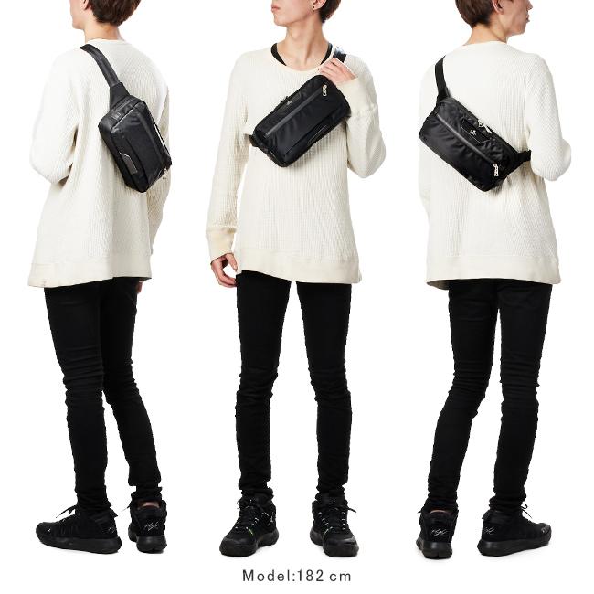 最大42% 12/28限定 マスターピース バッグ ウエストバッグ メンズ ブランド 小さめ 斜めがけ 軽量 防水 撥水 横型 薄型 プログレス master-piece 02395 | master-piece | 05
