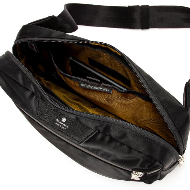 最大42% 1/22限定 マスターピース バッグ ウエストバッグ メンズ ブランド 小さめ 斜めがけ 軽量 防水 撥水 横型 薄型 プログレス master-piece 02395 | master-piece | 08
