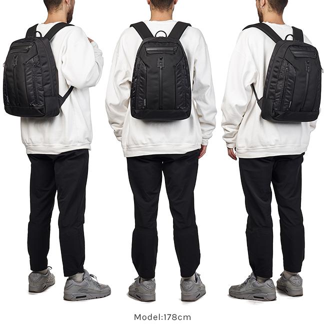 【未使用】マスターピース バックパック レザー ナイロン ブラック　日本製 master-piece（マスターピース） 最大51% 1/11限定 バッグ ビジネス