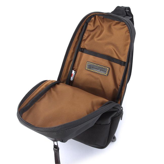 極美品✨マスターピース MSPC ボディバッグ ブラウン レザー master-piece 最大36% 7/22限定 マスターピース スリングバッグ