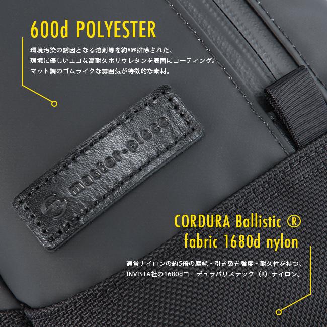 マスターピース スリングバッグ ボディバッグ メンズ ブランド 小さめ 斜めがけ 軽量 防水 縦型 薄型 スリック master-piece slick 02484 | master-piece | 04