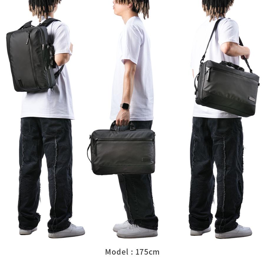 美品✨マスターピース 3way ビジネスバッグ リュック A4収納 ネイビー master-piece マスターピース リュック サック 3WAY ブリーフ