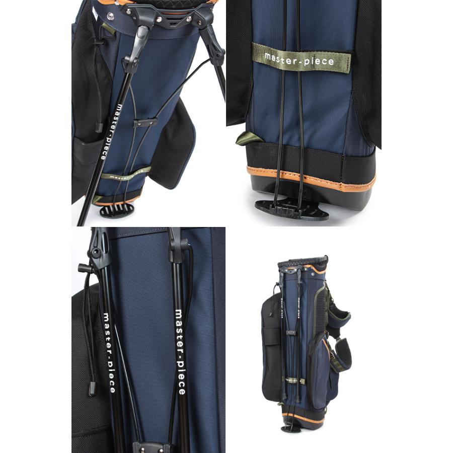 最大51% 1/22限定 マスターピース ゴルフ キャディバッグ ゴルフバッグ メンズ スタンド 防水 9型 47インチ 5分割 master-piece GOLF 02630 | master-piece | 17