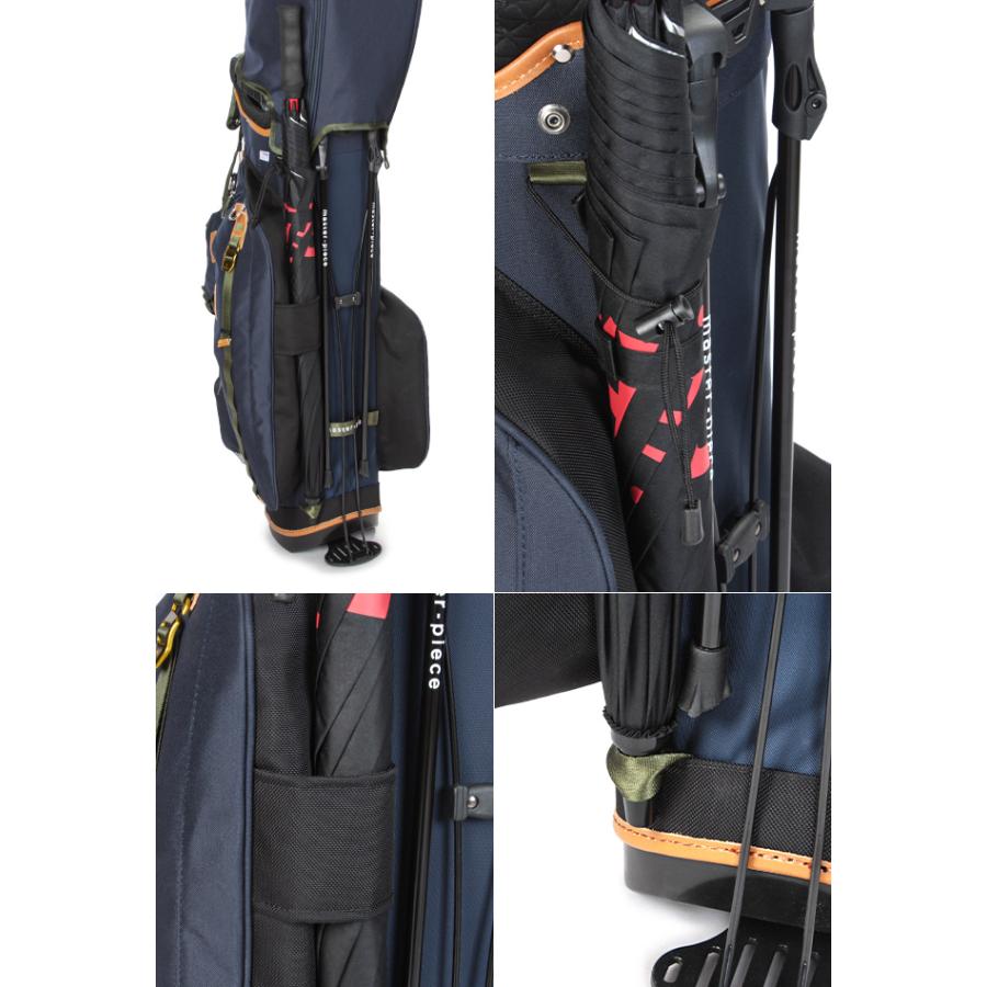 最大51% 1/22限定 マスターピース ゴルフ キャディバッグ ゴルフバッグ メンズ スタンド 防水 9型 47インチ 5分割 master-piece GOLF 02630 | master-piece | 18
