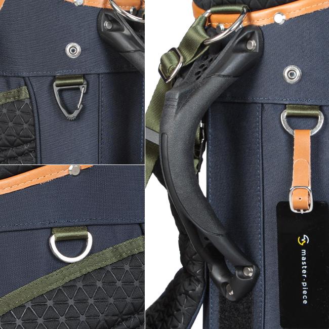 最大51% 1/22限定 マスターピース ゴルフ キャディバッグ ゴルフバッグ メンズ スタンド 防水 9型 47インチ 5分割 master-piece GOLF 02630 | master-piece | 12