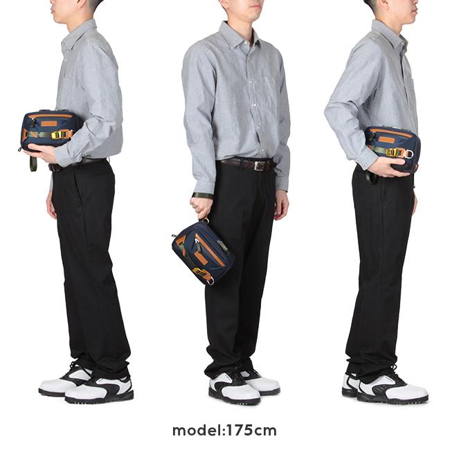 マスターピース ゴルフ ラウンドバッグ ラウンドポーチ メンズ ブランド 防水 日本製 master-piece GOLF 02633 在庫限り | master-piece | 08