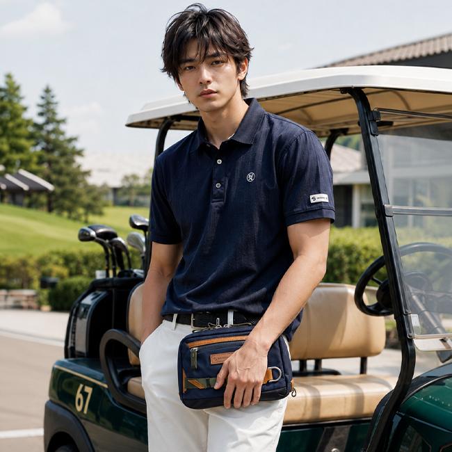最大51% 8/30限定 マスターピース ゴルフ ラウンドバッグ ラウンドポーチ メンズ ブランド 防水 日本製 master-piece GOLF 02633 在庫限り | master-piece | 08