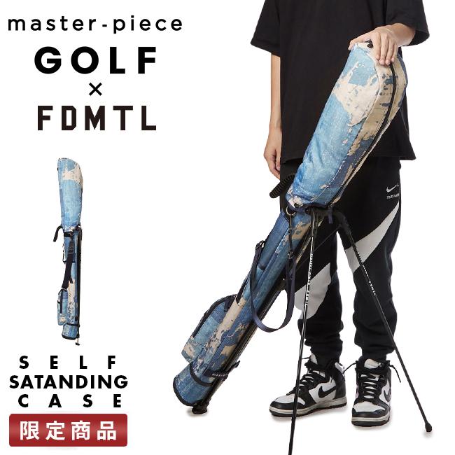 最大51% 1/19限定 限定品 マスターピース ゴルフ クラブケース セルフスタンド メンズ 47インチ 3分割 FDMTL × master-piece GOLF 02639-fd | master-piece GOLF