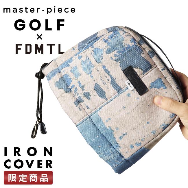 最大51% 3/3限定 限定品 マスターピース ゴルフ アイアンカバー ヘッドカバー クラブカバー メンズ FDMTL × master-piece GOLF 02643-fd | master-piece GOLF