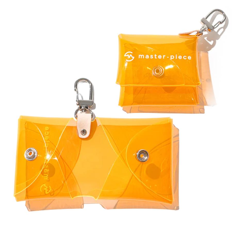 最大46% 3/15限定 メール便選択で送料無料 マスターピース クリア ポーチ キーホルダー ミニ 小さめ おしゃれ PVC master-piece CLEAR 03090 | master-piece | 05