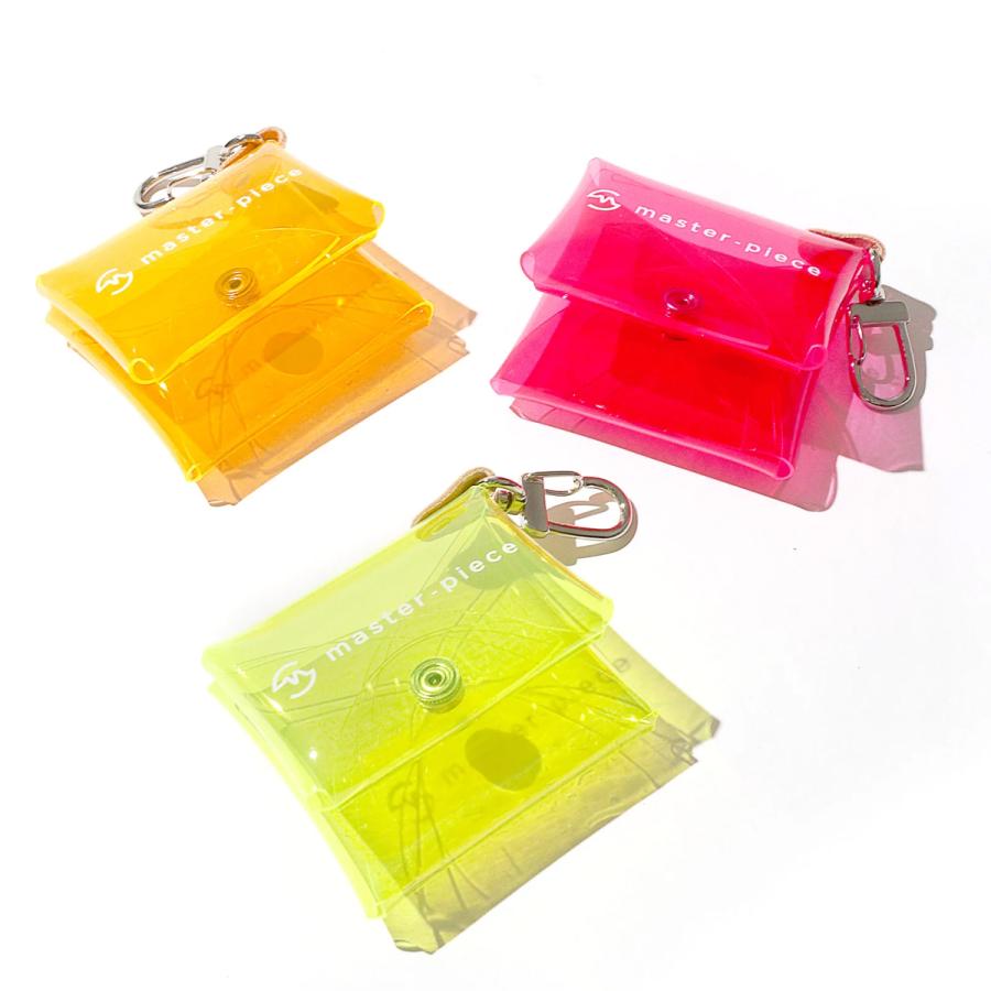 最大45% 4/19まで メール便選択で送料無料 マスターピース クリア ポーチ キーホルダー ミニ 小さめ おしゃれ PVC master-piece CLEAR 03090 | master-piece | 06
