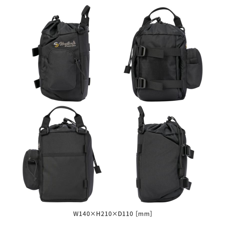 極美品 TASF×master-piece スリングバッグ リュック ショルダー master-piece マスターピース ハグサック ショルダーバッグ