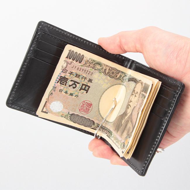 最大50% 4/25限定 マスターピース マネークリップ 財布 メンズ 薄い財布 薄型 日本製 本革 ブライドルレザー 二つ折り財布 master-piece 04233 在庫限り | master-piece | 11