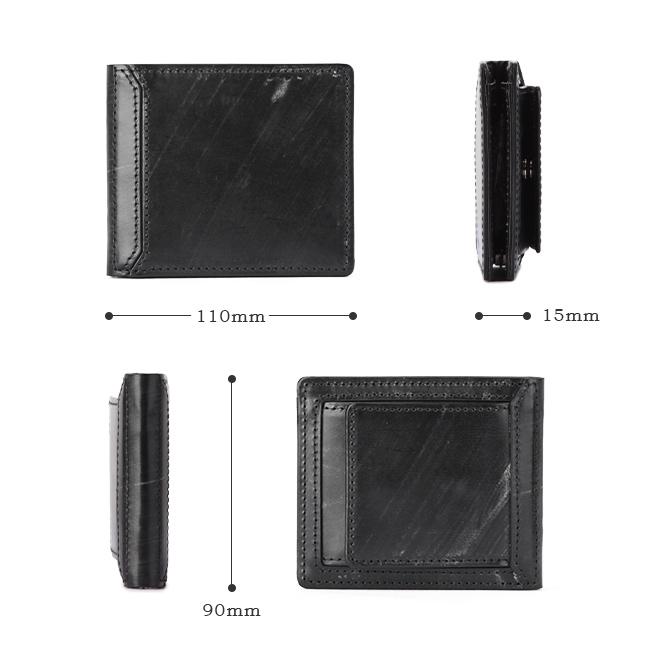 最大50% 4/25限定 マスターピース マネークリップ 財布 メンズ 薄い財布 薄型 日本製 本革 ブライドルレザー 二つ折り財布 master-piece 04233 在庫限り | master-piece | 06