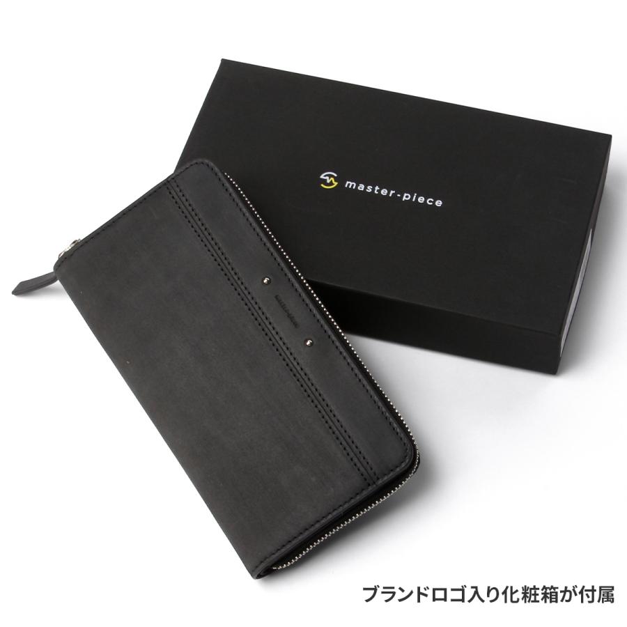最大50% 8/5限定 マスターピース 長財布 メンズ ブランド レザー 本革 日本製 大容量 ラウンドファスナー ロングウォレット サンド master-piece Sand 04280 | master-piece | 19