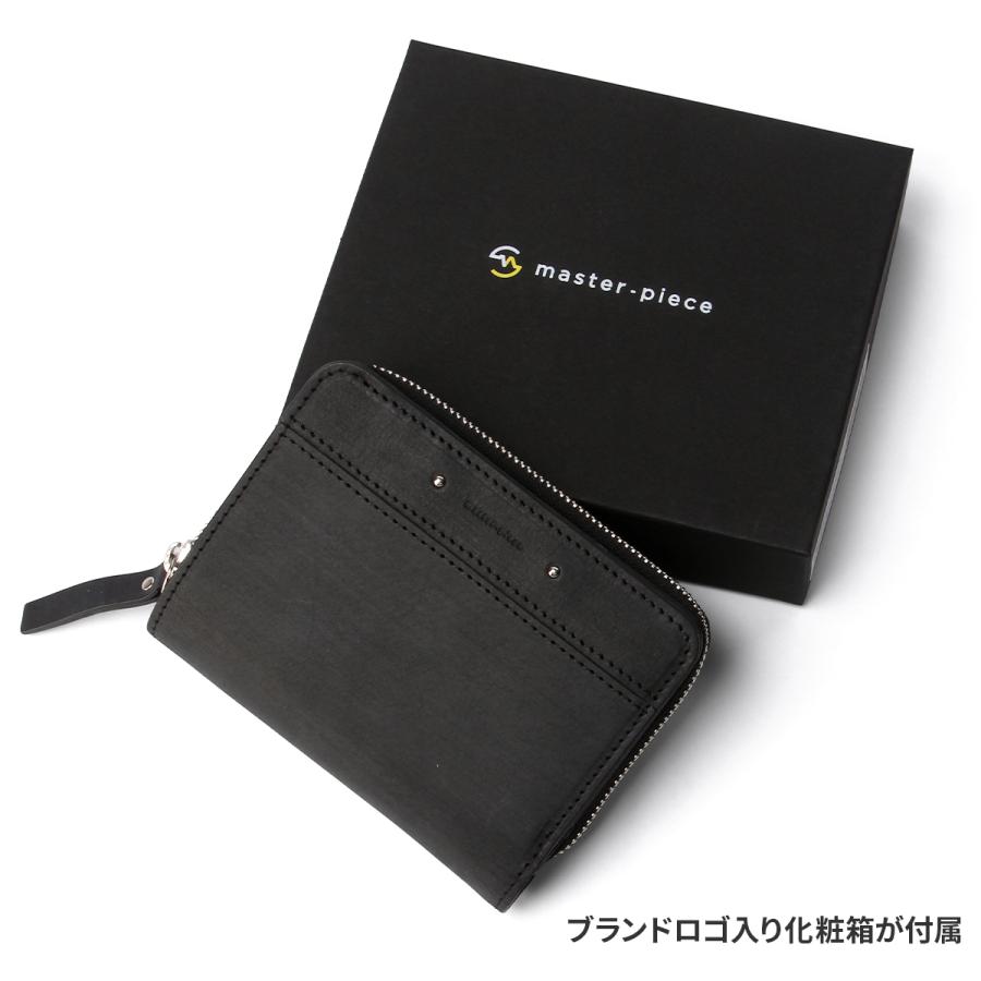 最大51% 9/15限定 マスターピース 二つ折り財布 ミドル財布 メンズ ブランド レザー 本革 日本製 大容量 ラウンドファスナー サンド master-piece Sand 04281 | master-piece | 19