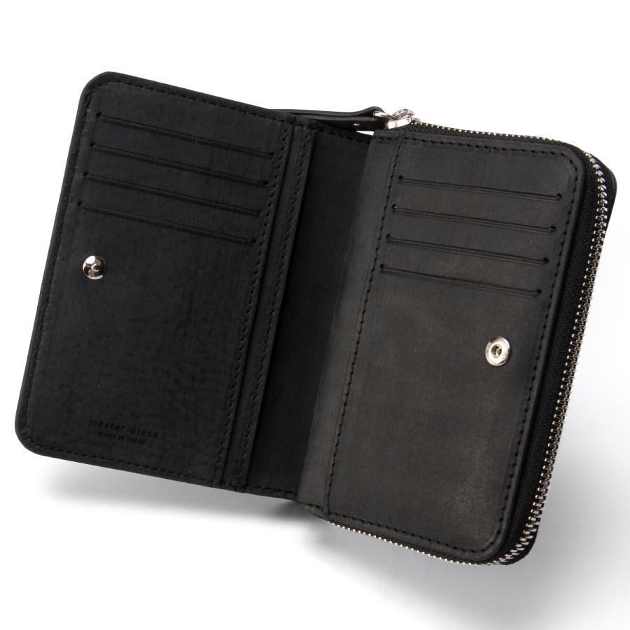 最大51% 1/13限定 マスターピース 二つ折り財布 ミドル財布 メンズ ブランド レザー 本革 日本製 大容量 ラウンドファスナー サンド master-piece Sand 04281 | master-piece | 10