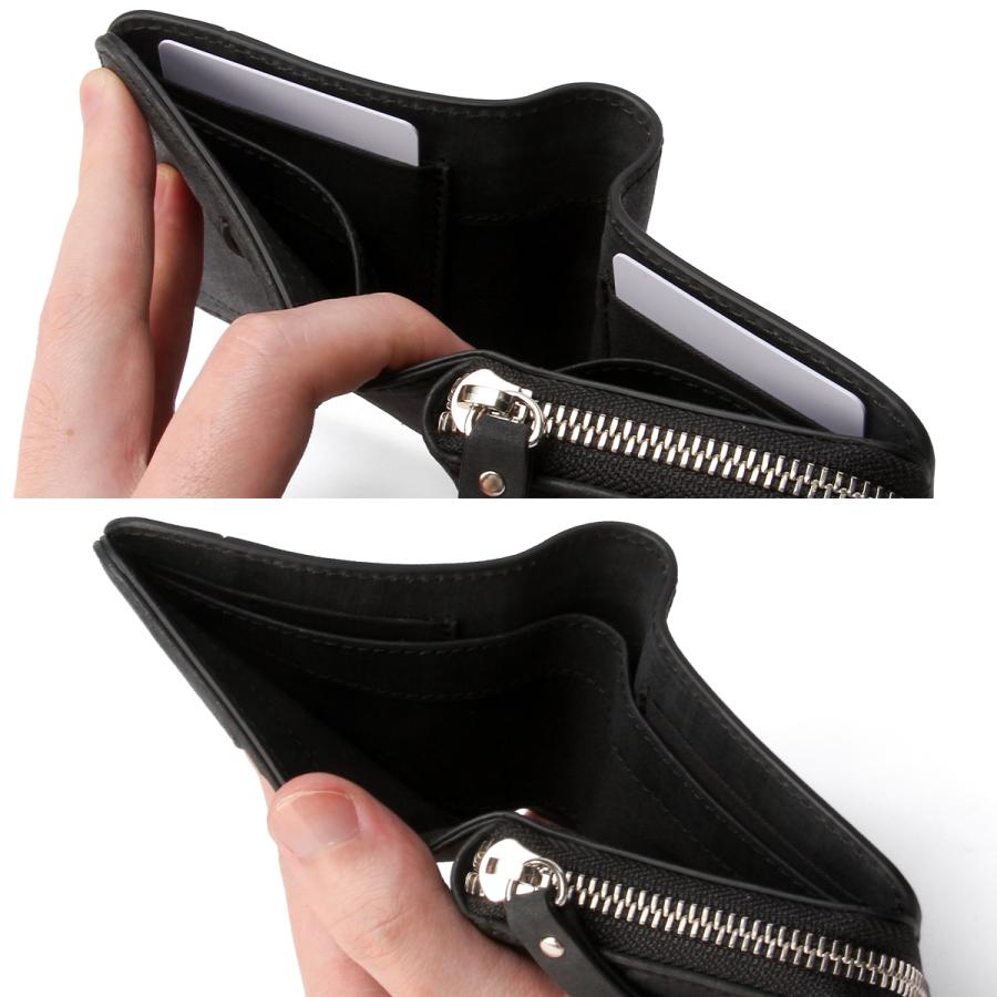 最大51% 2/17まで マスターピース 二つ折り財布 ミニ財布 メンズ ブランド レザー 本革 日本製 ラウンドファスナー サンド master-piece Sand 04282 | master-piece | 13