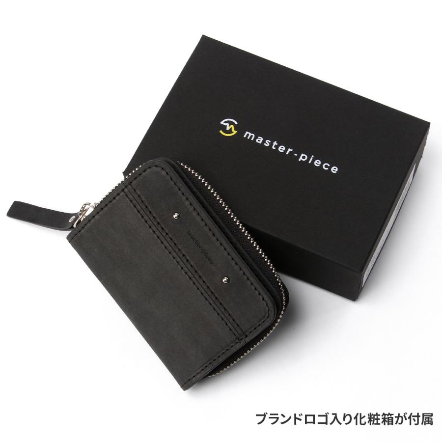 最大50% 1/5限定 マスターピース 小銭入れ コインケース メンズ ブランド レザー 本革 日本製 ラウンドファスナー ミニ財布 サンド master-piece Sand 04283 | master-piece | 19