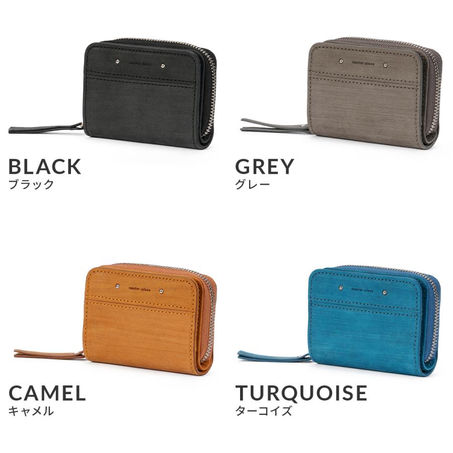 最大50% 1/5限定 マスターピース 小銭入れ コインケース メンズ ブランド レザー 本革 日本製 ラウンドファスナー ミニ財布 サンド master-piece Sand 04283 | master-piece | 06