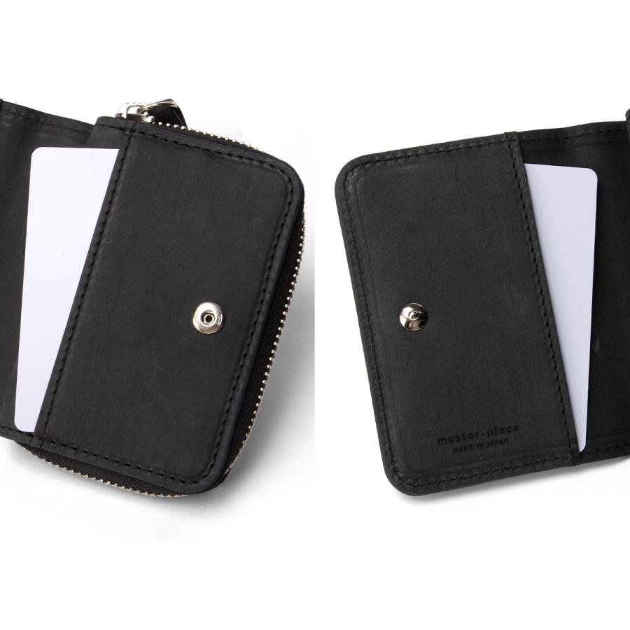 最大51% 2/17まで マスターピース 小銭入れ コインケース メンズ ブランド レザー 本革 日本製 ラウンドファスナー ミニ財布 サンド master-piece Sand 04283 | master-piece | 11
