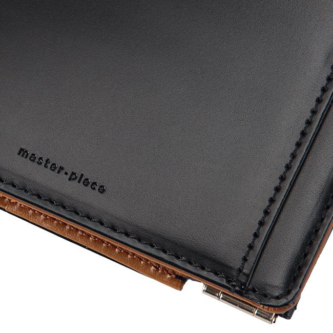 マスターピース マネークリップ 財布 メンズ 薄い財布 薄型 日本製 本革 レザー 二つ折り財布 ブランド master-piece 223058 | master-piece | 16
