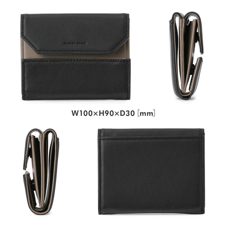 最大50% 9/8限定 マスターピース リファイン ミニ財布 ミニウォレット 三つ折り財布 メンズ レディース レザー 本革 日本製 master-piece Refine 223163 | master-piece | 08
