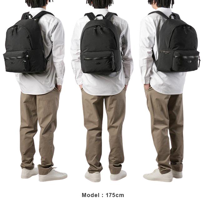 【未使用】マスターピース バックパック レザー ナイロン ブラック　日本製 Amazon.co.jp: [マスターピース] Density バックパック メンズ
